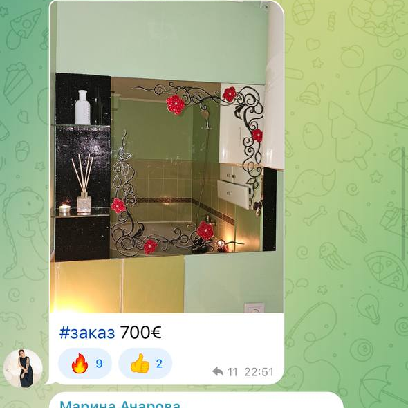 Инкрустация стразами