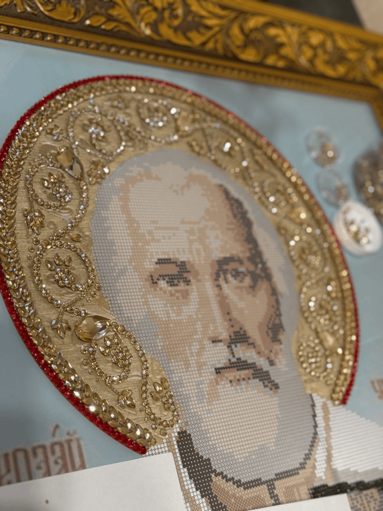 Портреты из страз