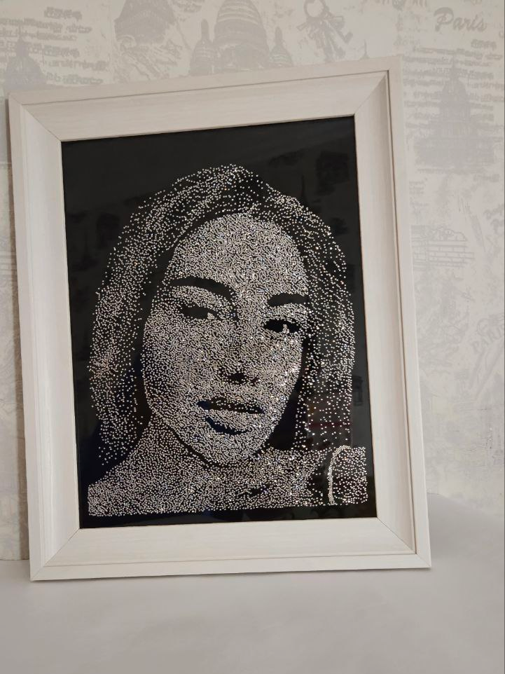 стразы «падают»